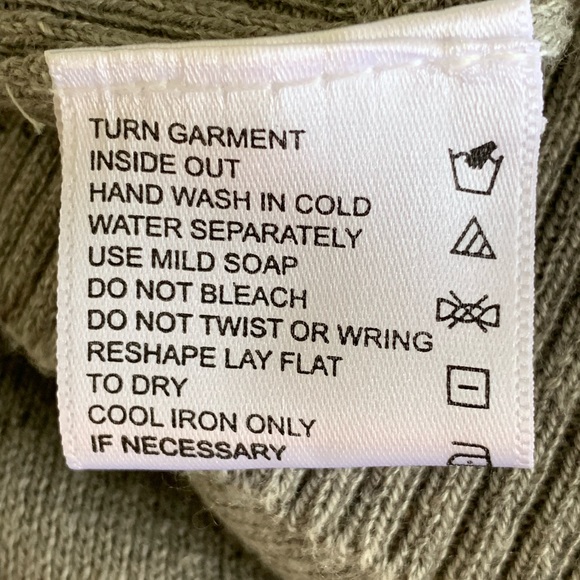 GEORGE SILK/COTTON/CASHMERE BLEND HEATHER GREY CARDIGAN. WOMEN’S SIZE LARGE. - Picture 7 of 7